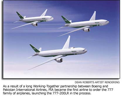 Pakistan International Airlines 777s